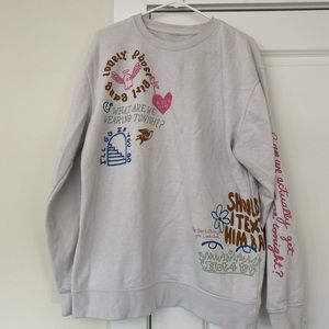 Lonely Ghost Girl Gang Crewneck